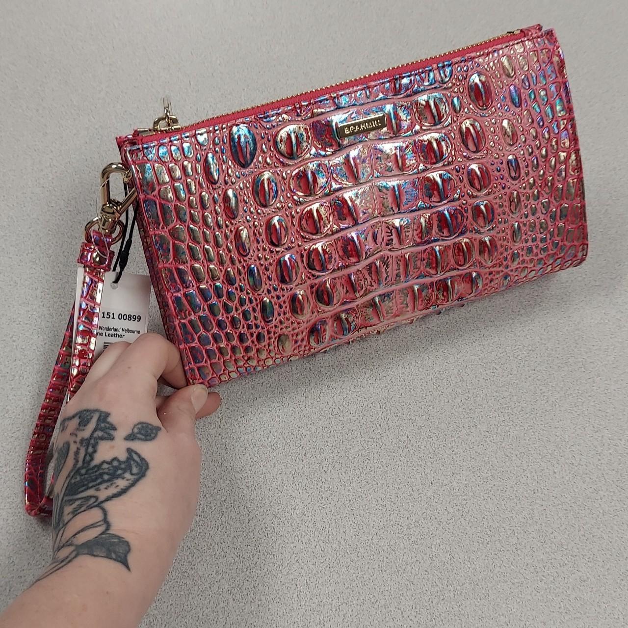 Brahmin Daisy store Wonderland Melbourne Wristlet