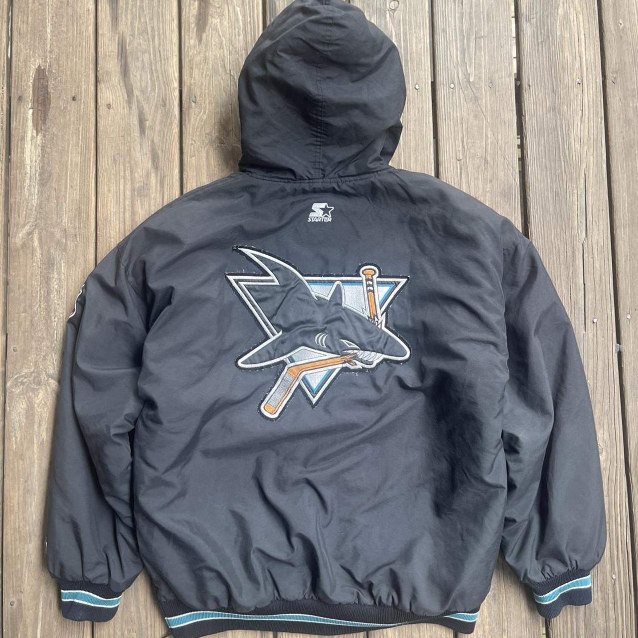 San Jose Sharks Vintage 90s Starter Jacket - clothing