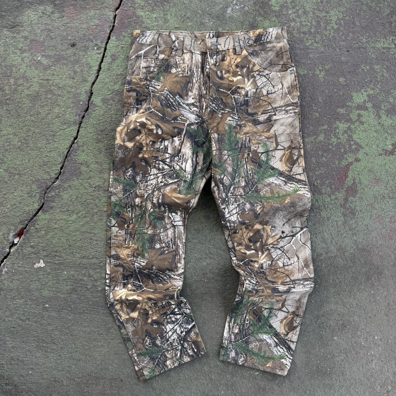 Vintage Y2K Realtree Camo Pants Vintage Wrangler Pro... - Depop