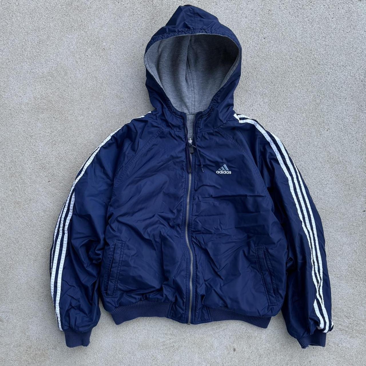 Adidas reversible best sale jacket vintage