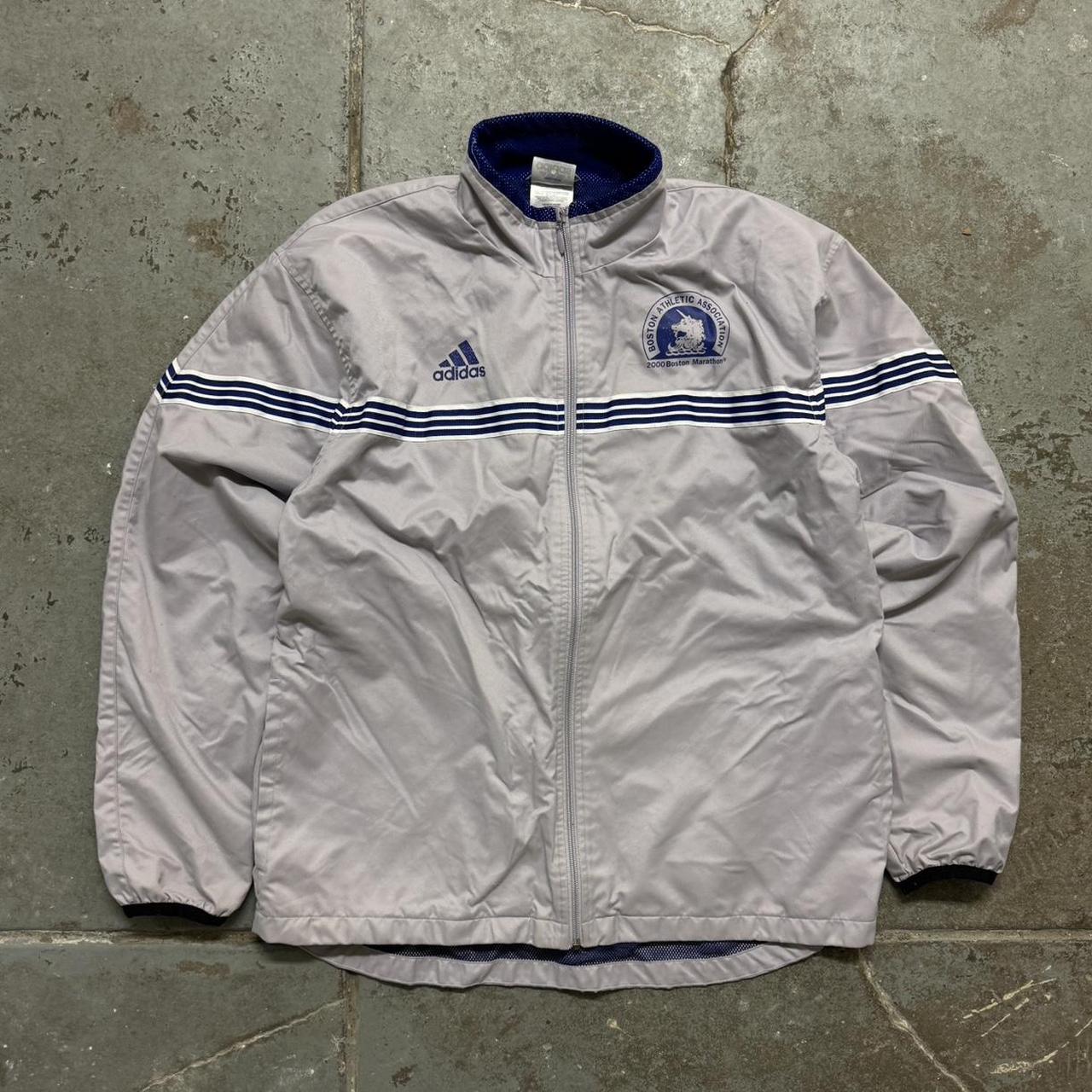 Vintage Y2K Adidas Boston Marathon Jacket, 2000...