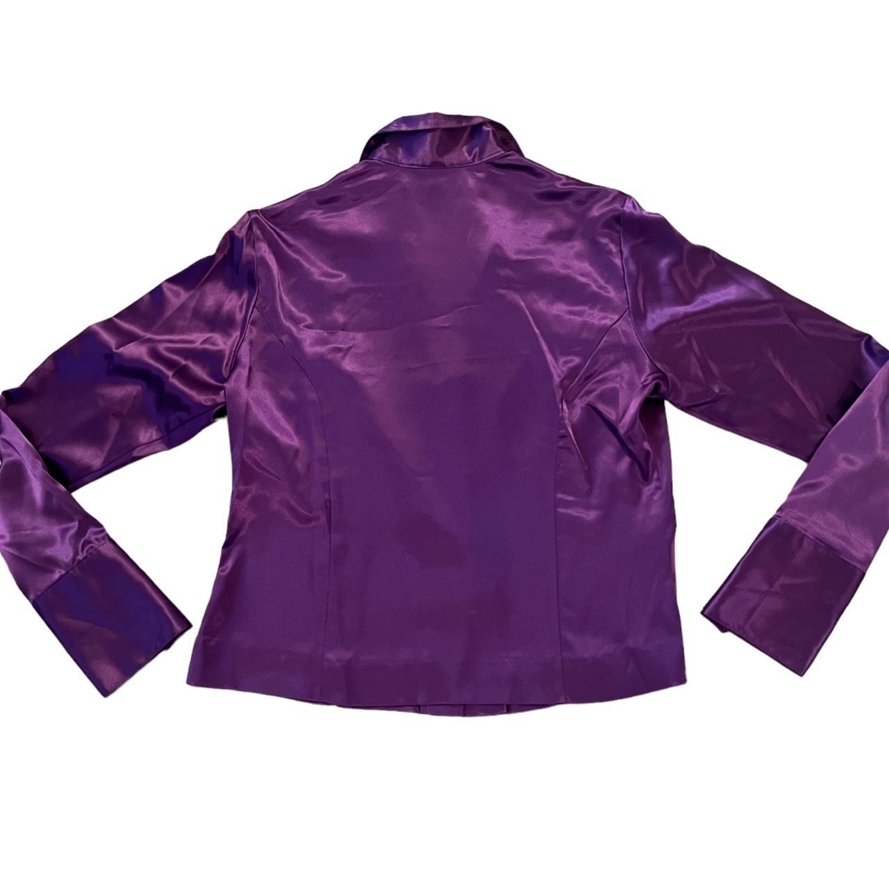 Sag Harbor Women's Purple Blouse (4)