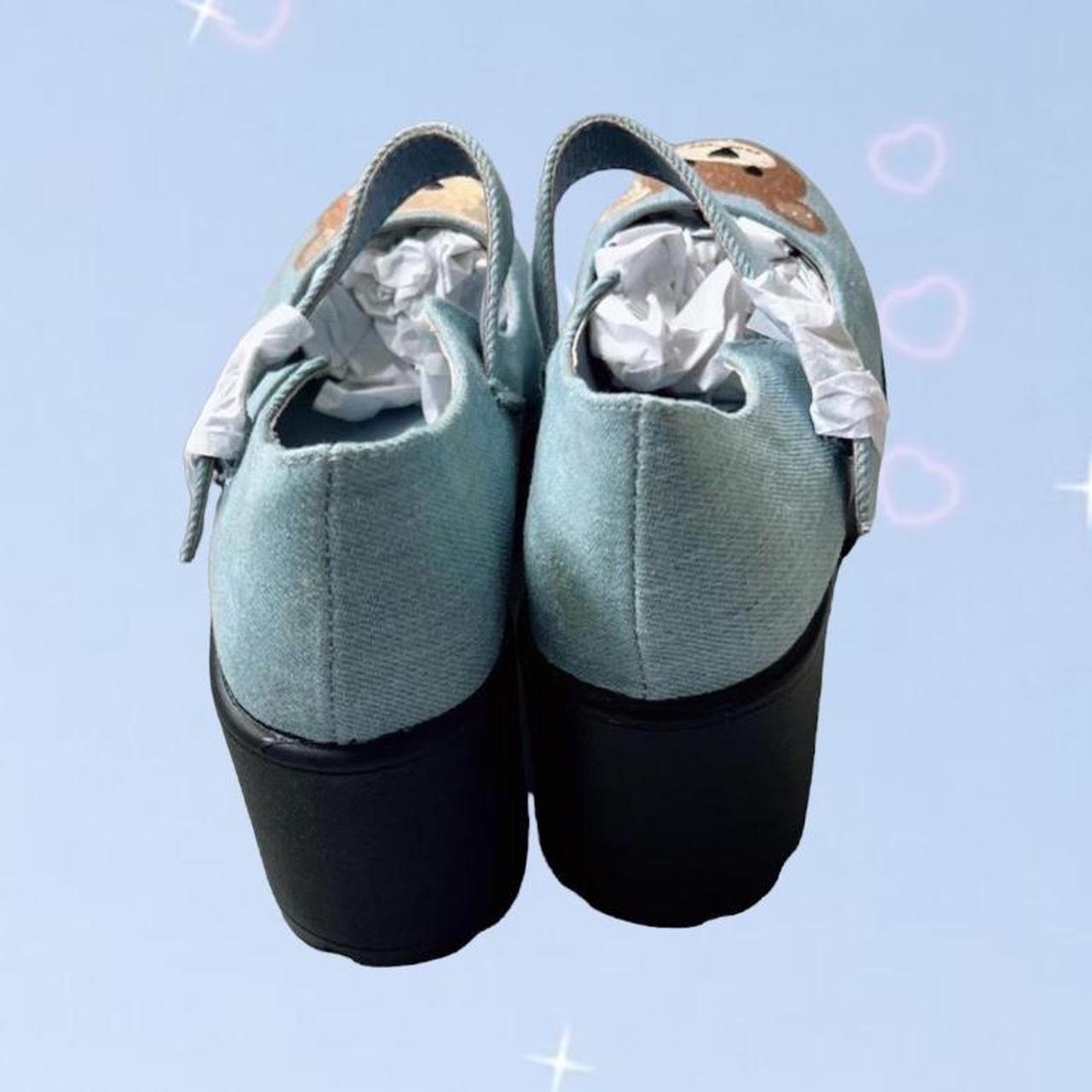 Bnwt koi footwear teddy bear mary janes.... Depop