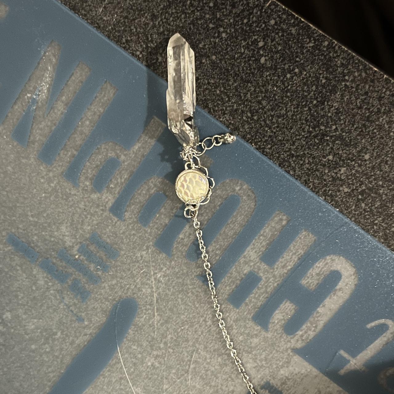 Clear Quartz Crystal Pendant from Earthbound Depop