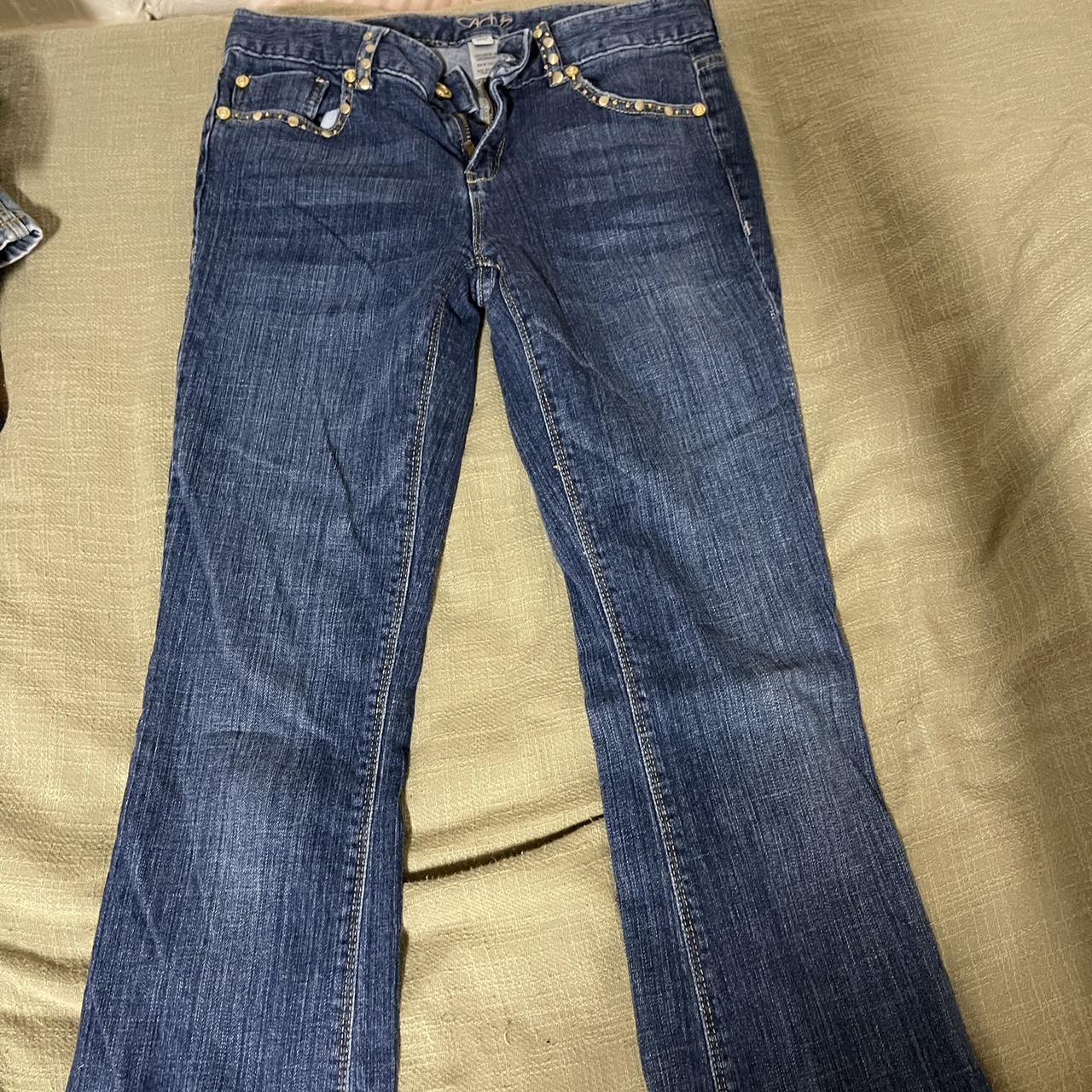 Women's Blue and Navy Jeans | Depop