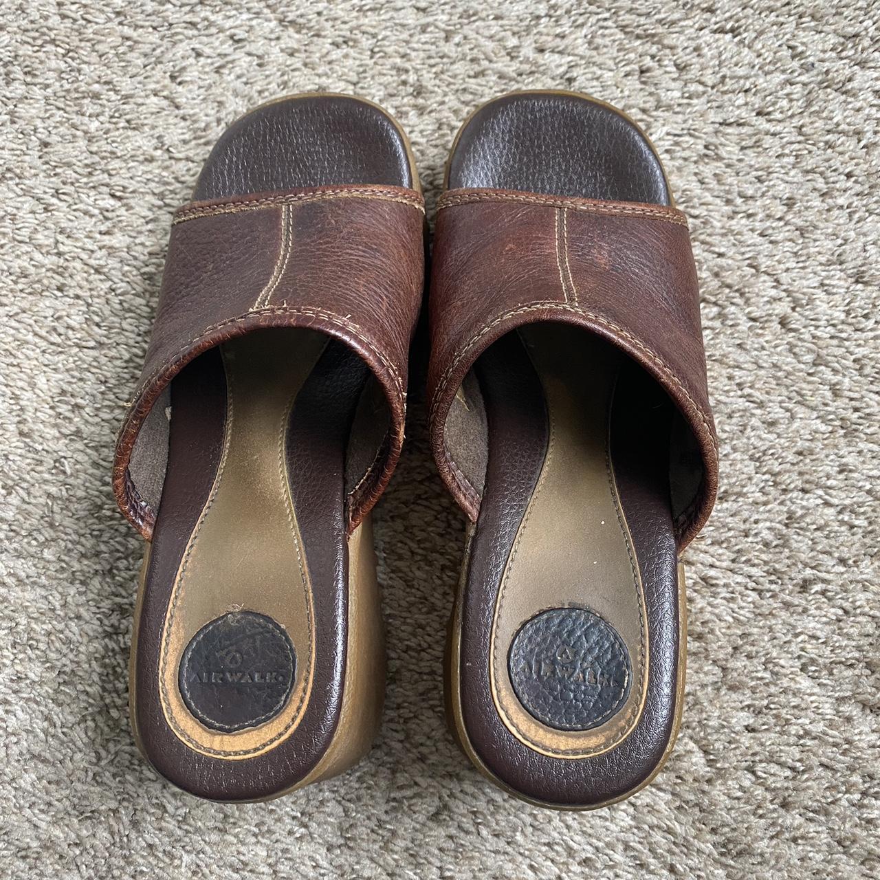 Airwalk Women's Brown Clogs | Depop