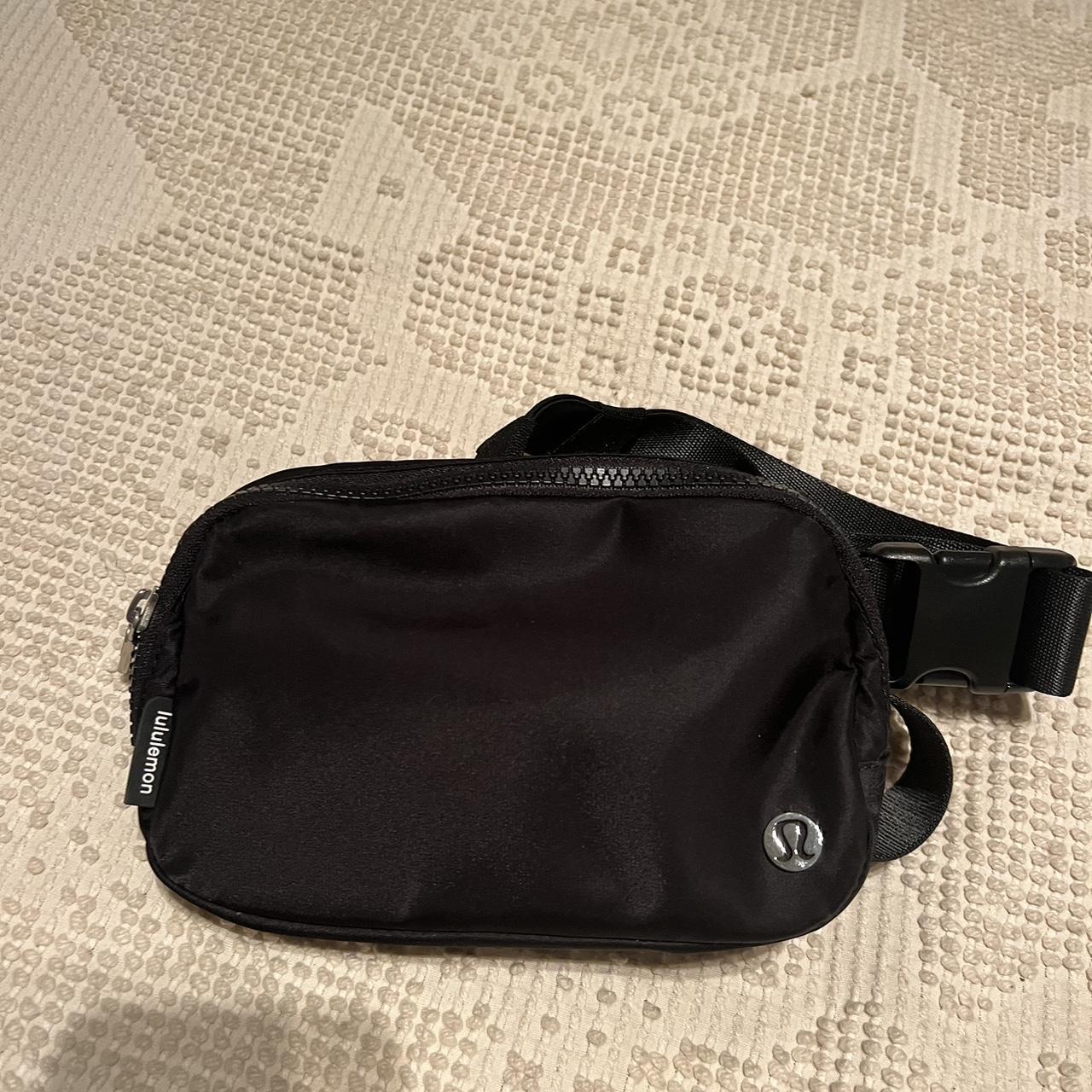 black lululemon fanny pack never before used Depop