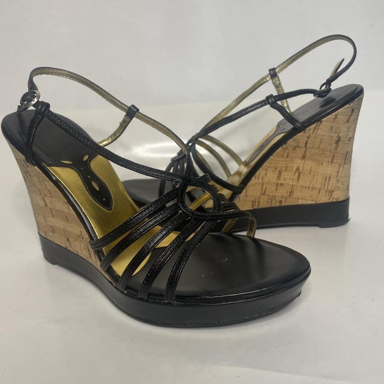 Charles david wedges on sale black