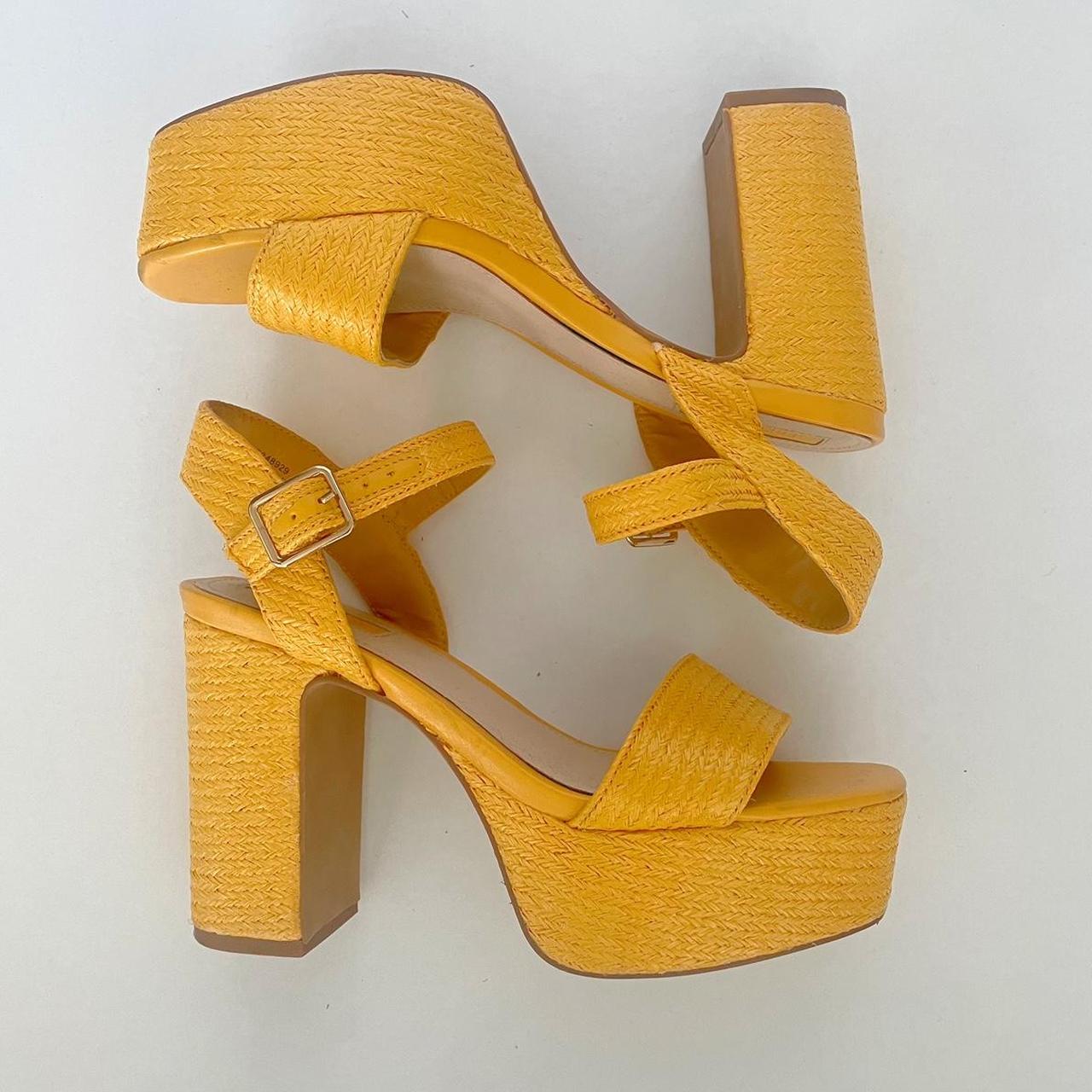 Yellow mules cheap forever 21