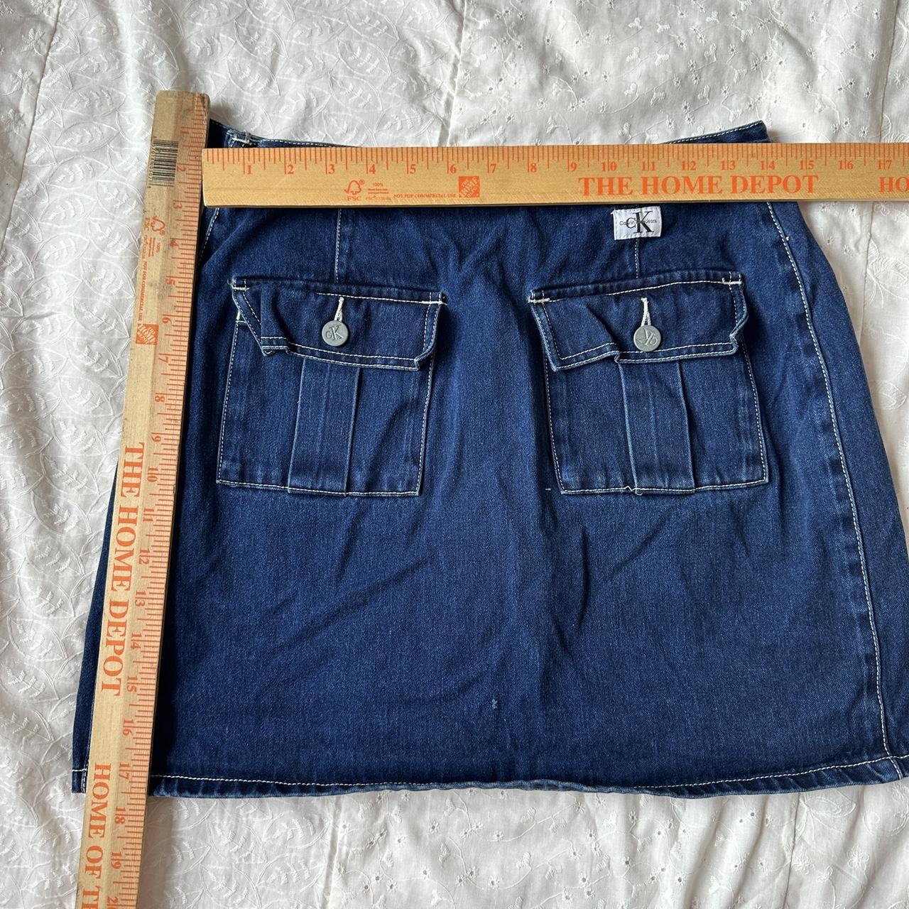 Long blue jean outlet skirts home depot