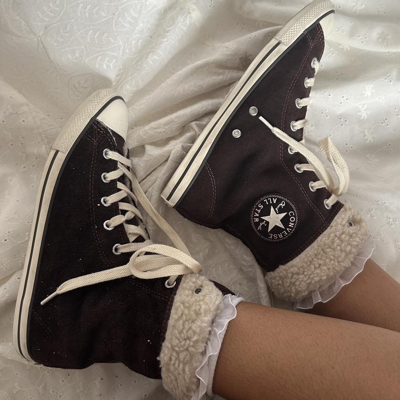 Suede hot sale converse boots