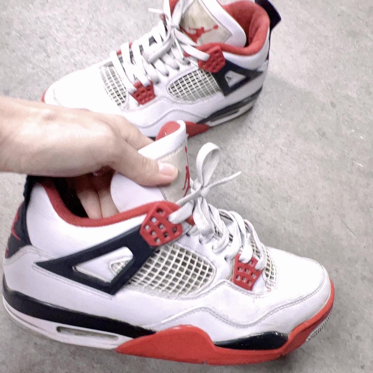 how to clean jordan 4 fire red