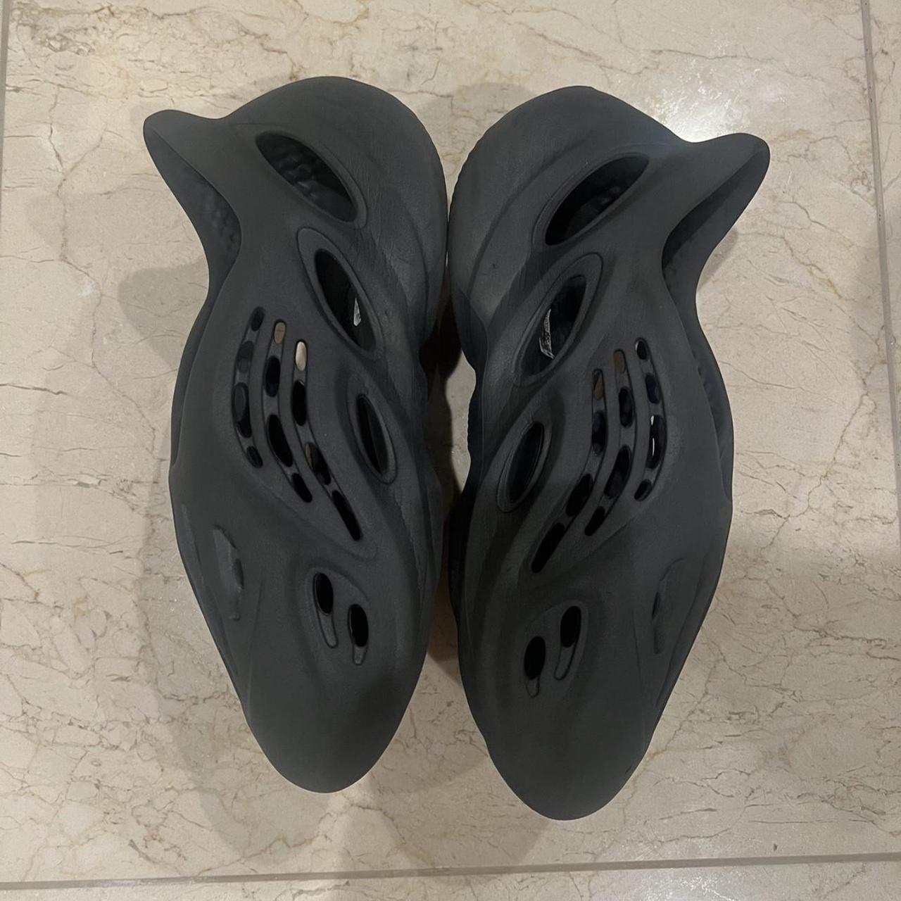 yeezy black foam runners
