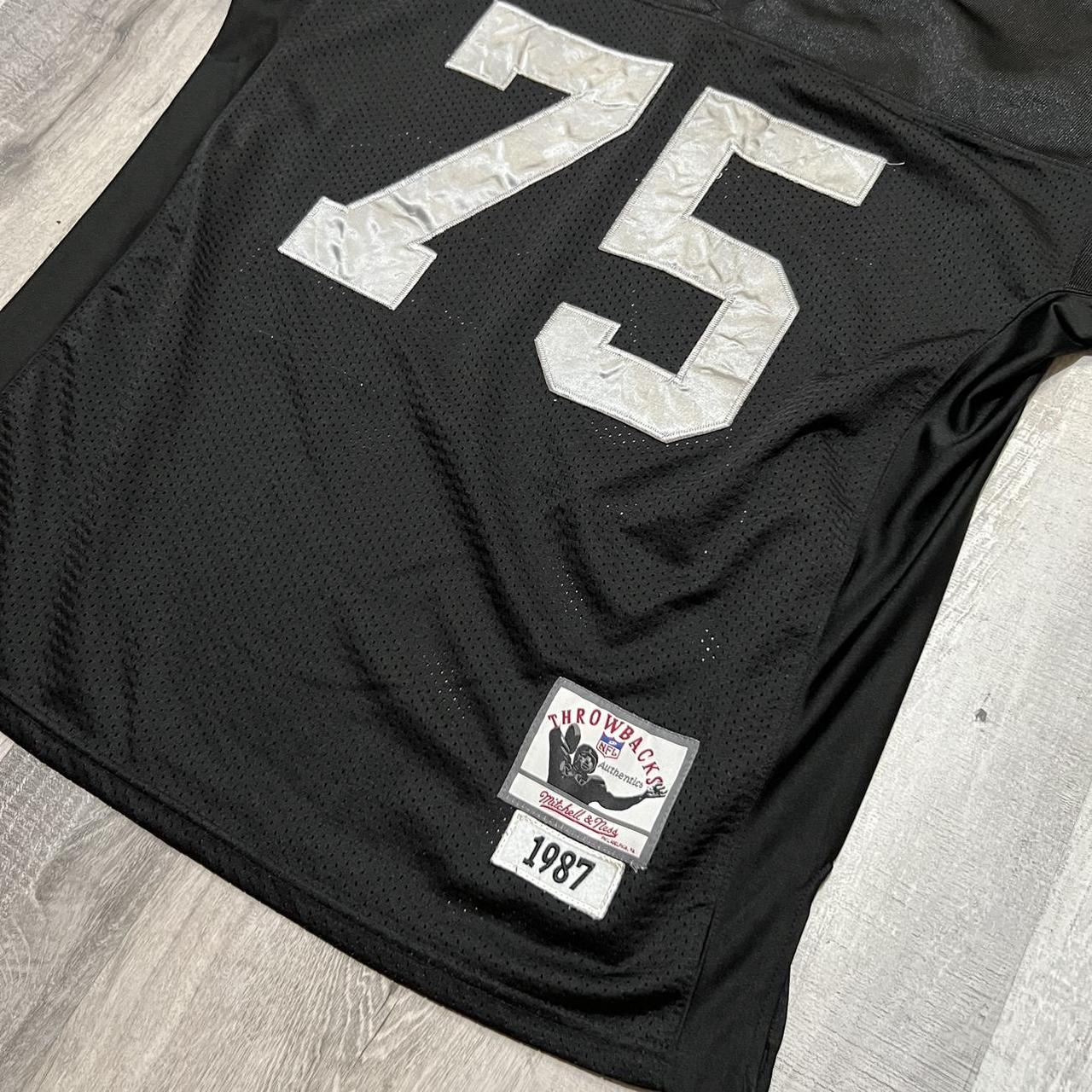 Rare!!!! Raiders Mitchell and Ness NFL Vintage - Depop