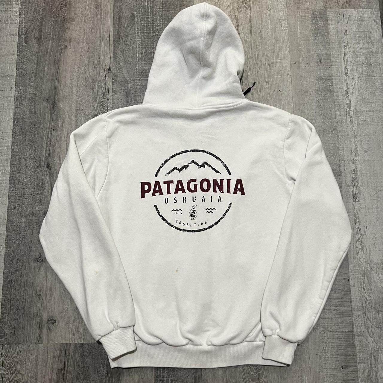 Patagonia white hoodie online