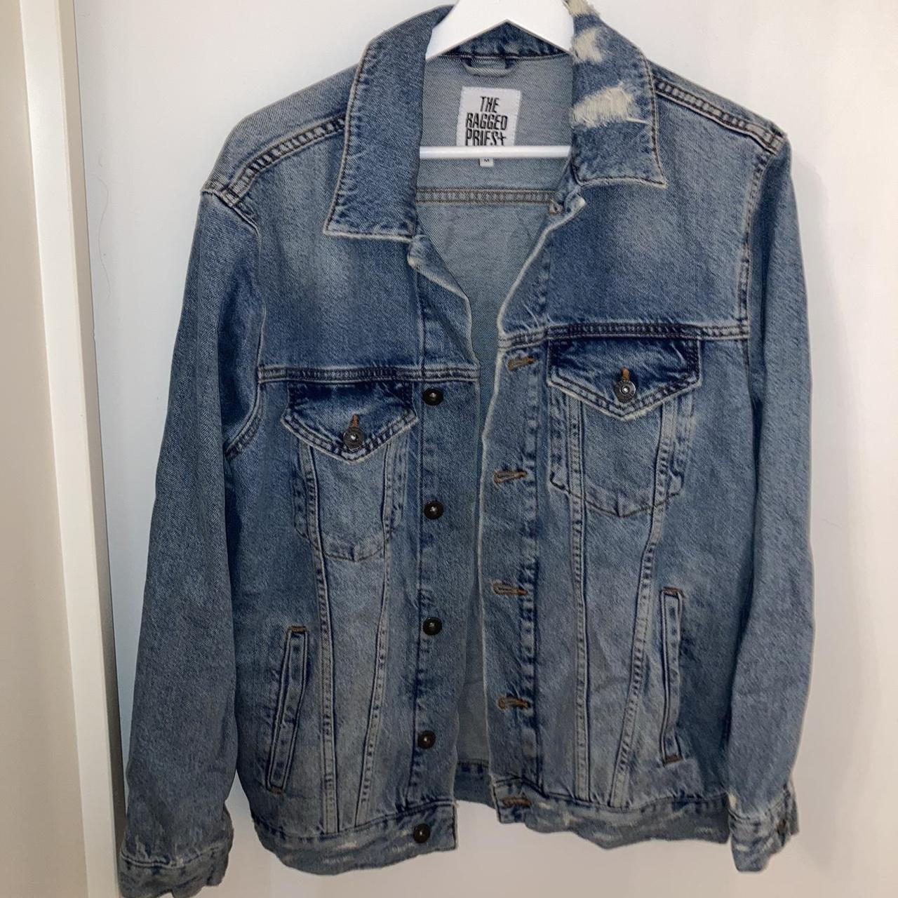 The Ragged Priest Distressed Denim Jacket With Patches - ShopStyle Clothes  and Shoes | Distressed denim jacket, Denim jacket women, Denim jacket  patches
