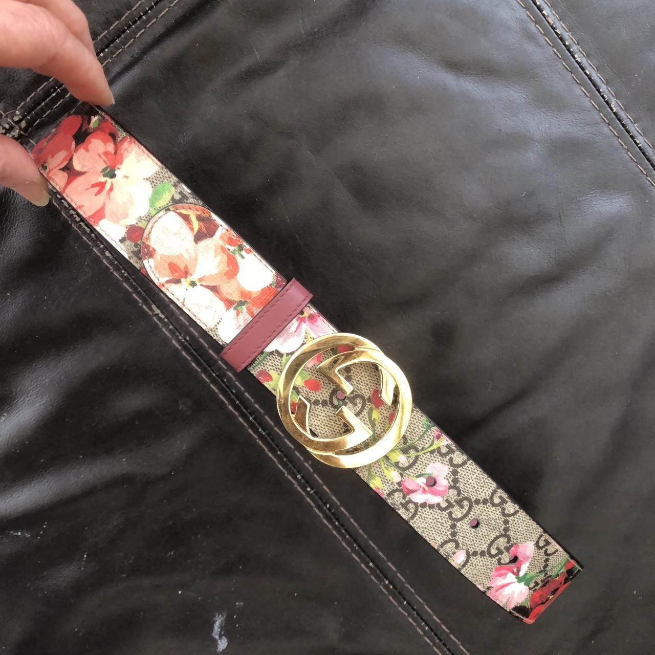 Gucci Woman Bloom Belt Very good condition slight. Depop