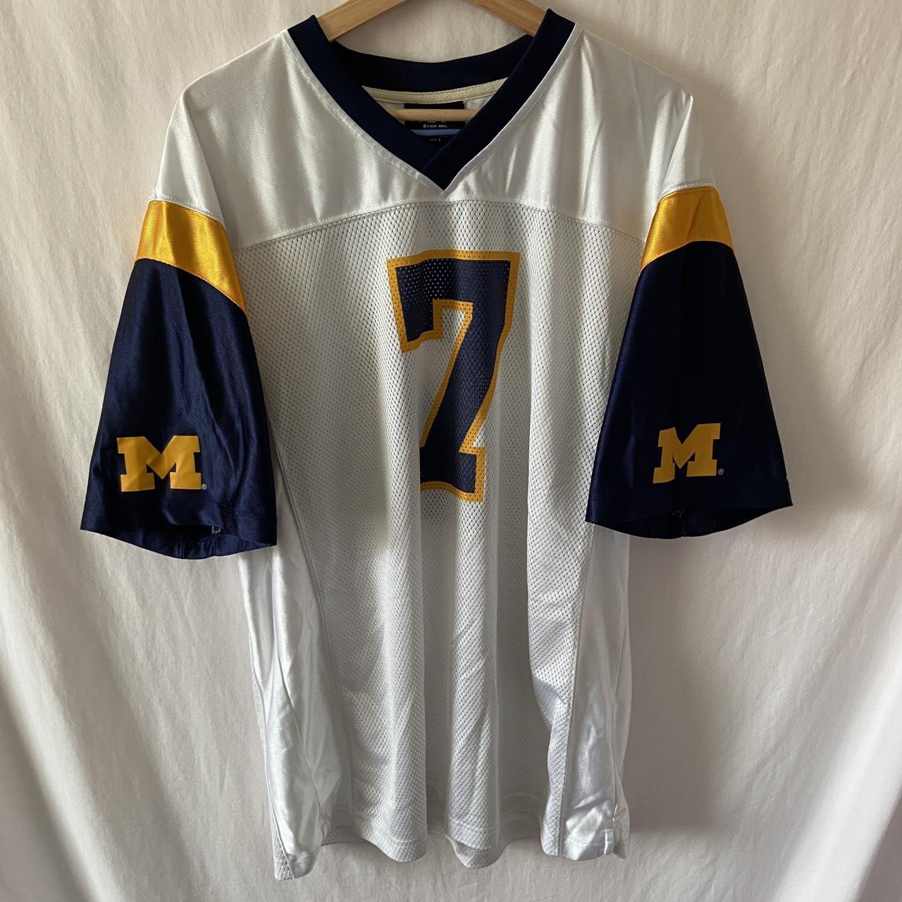 Men's ProSphere White Mid Michigan College Football Jersey Size: 4XL