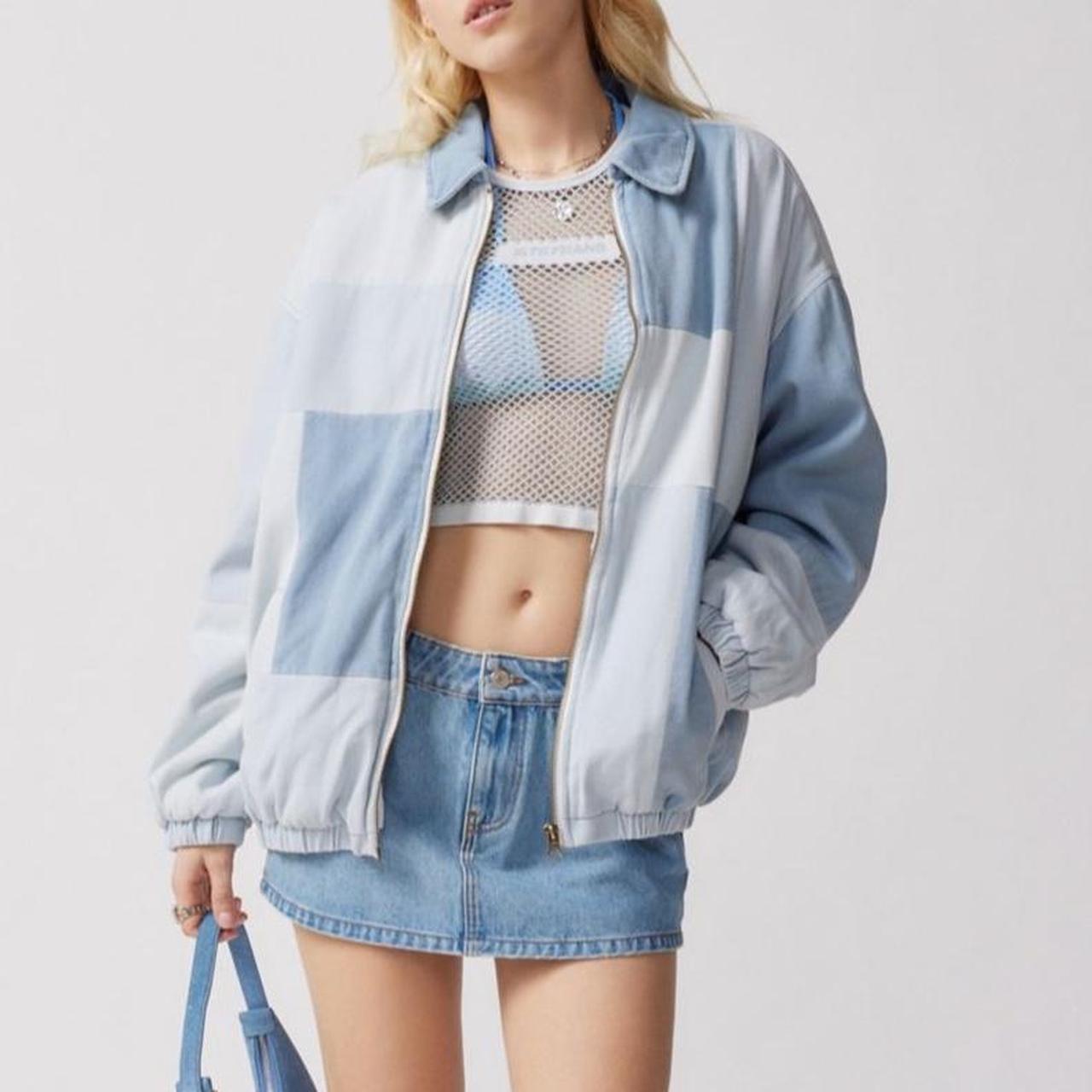 Urban Outfitters BDG denim quilted bomber