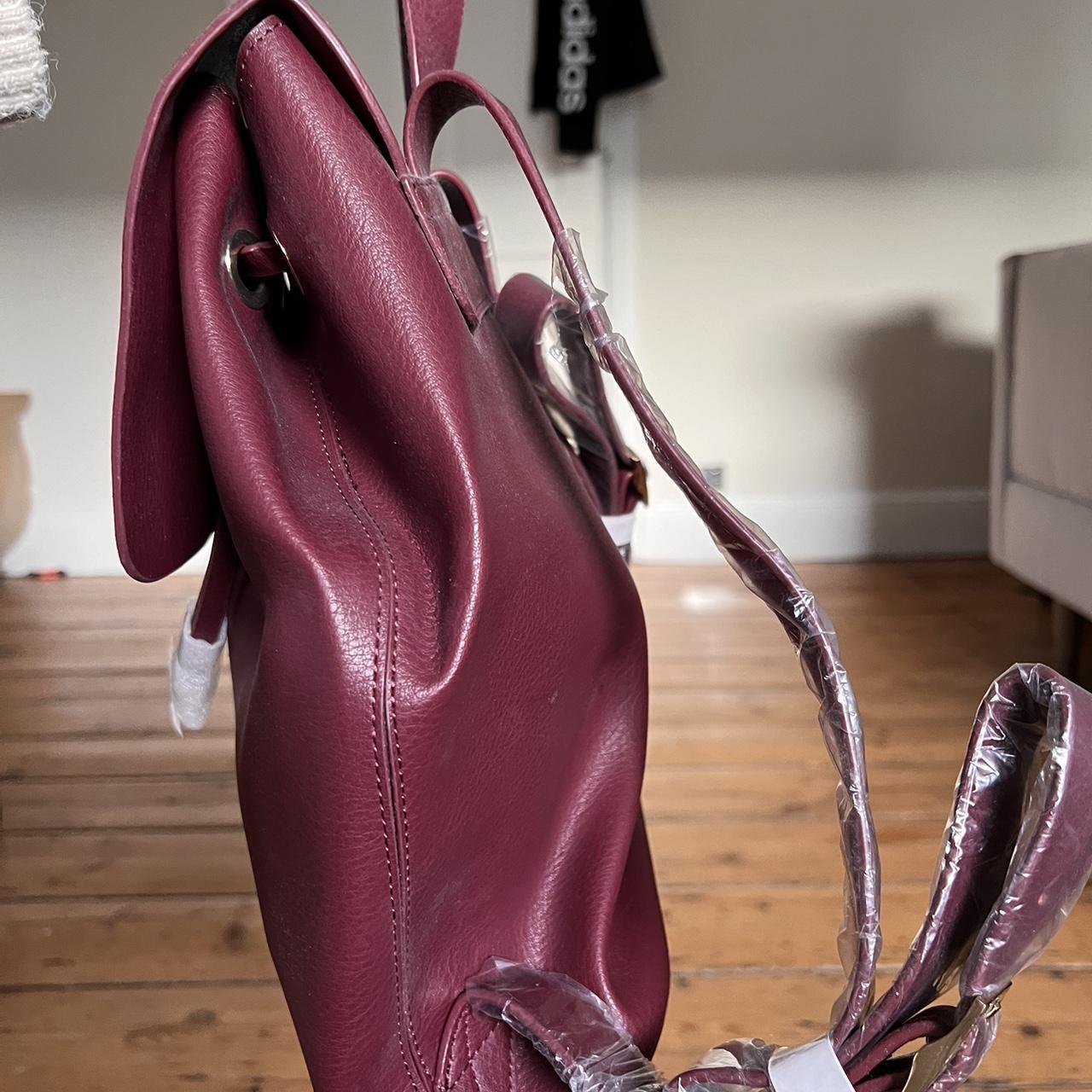 Burgundy red backpack rucksack by Estella Bartlett