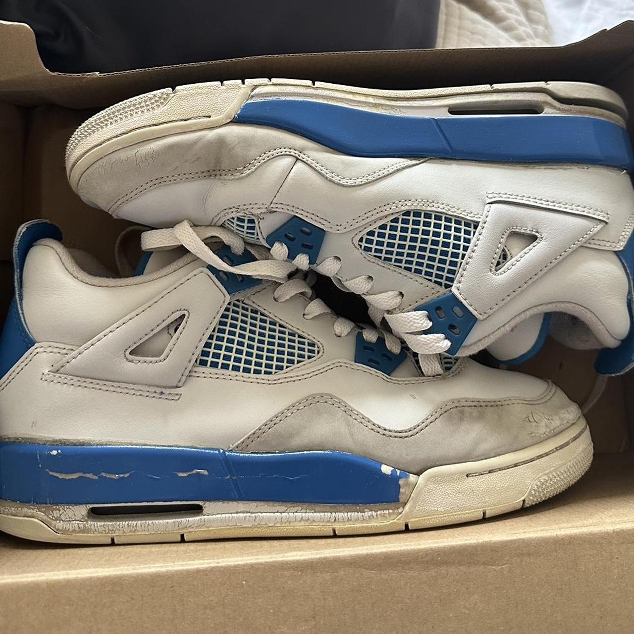 jordan 4 military blue size 7