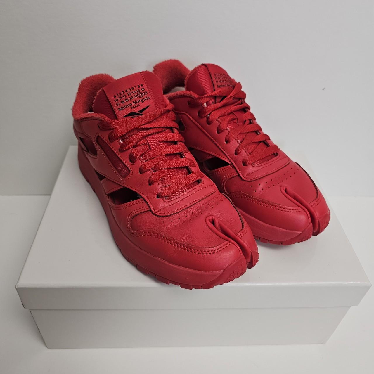 maison margiela reebok red