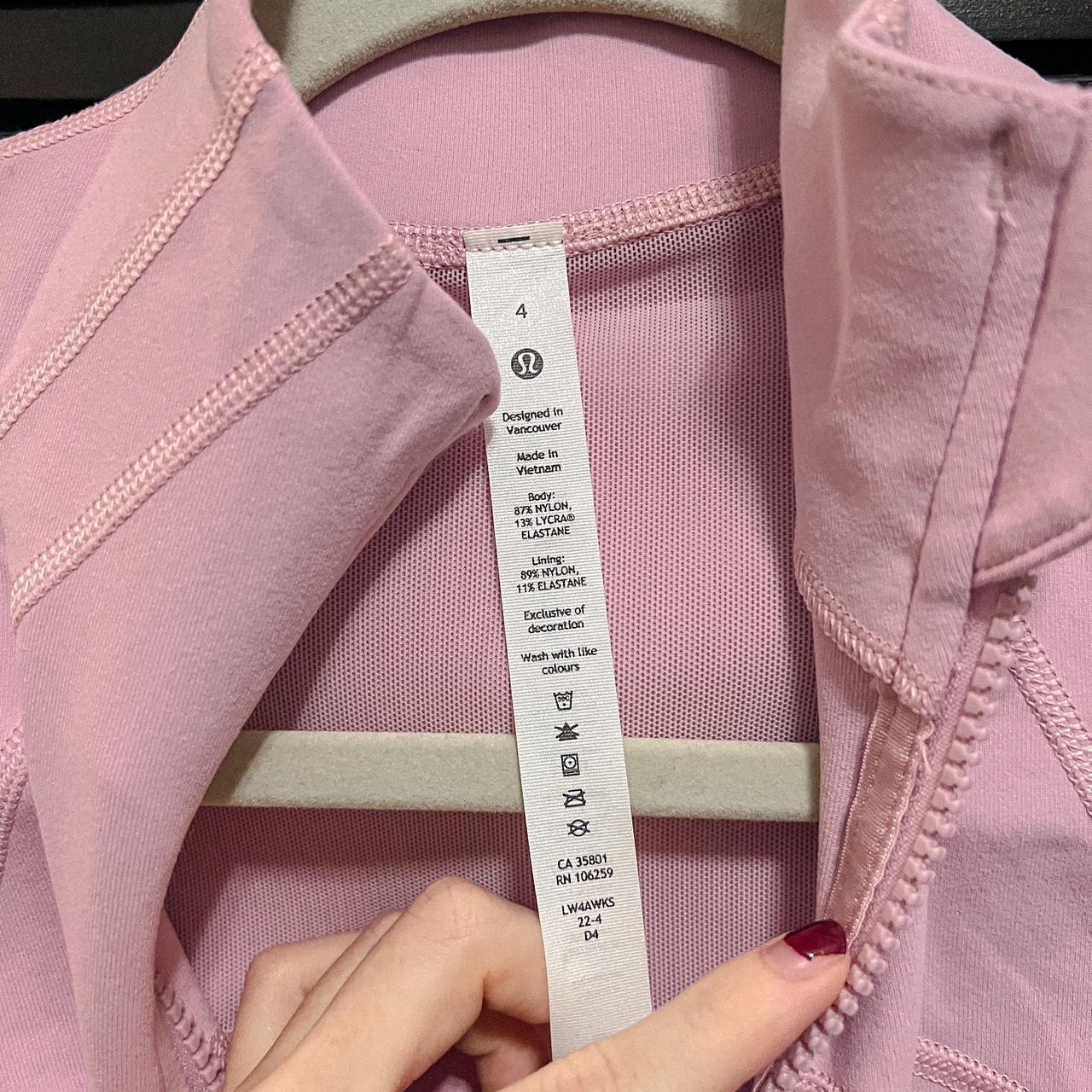 Lululemon Women's Pink Jacket | Depop