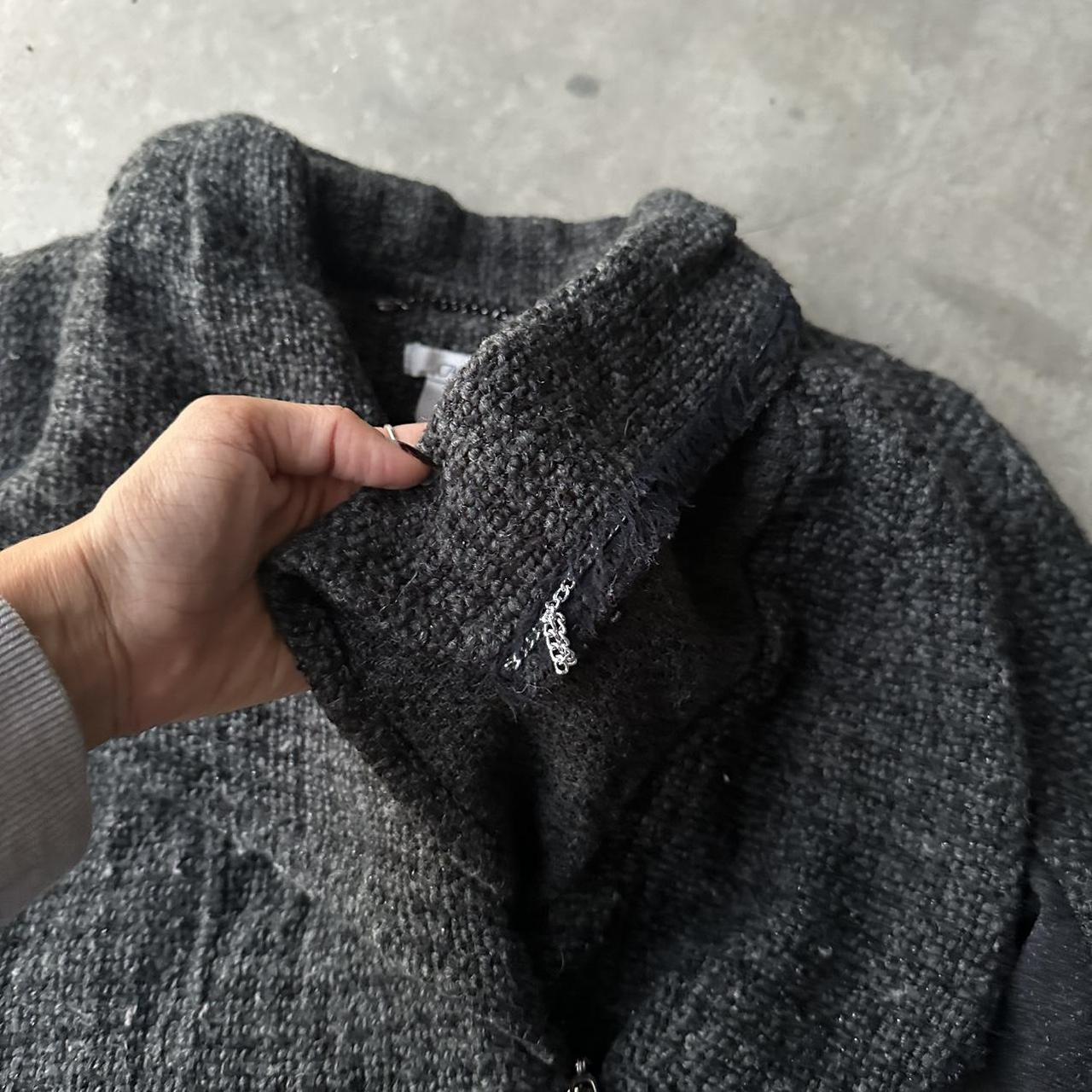 Cache Women's Jacket - Grey/Black - S – Cache Wom… - image 4