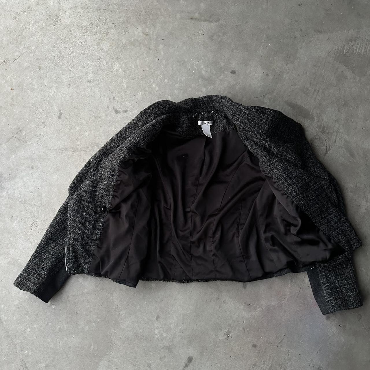 Cache Women's Jacket - Grey/Black - S – Cache Wom… - image 2