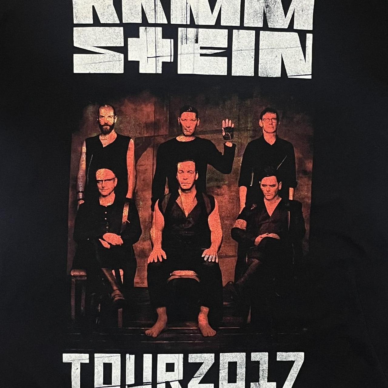 Rammstein - Tour 2017 Shirt. Band Graphic on Front, | Depop