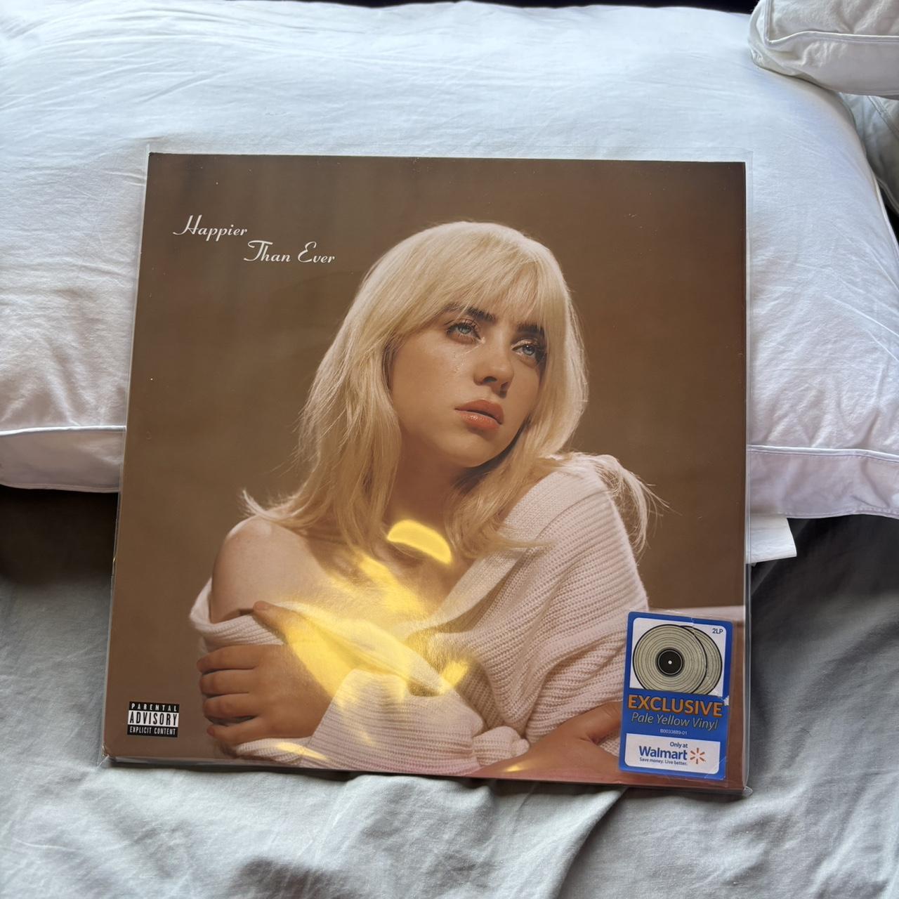 Billie Eilish ‘happier Than Ever Pale Yellow 2lp Depop 2476