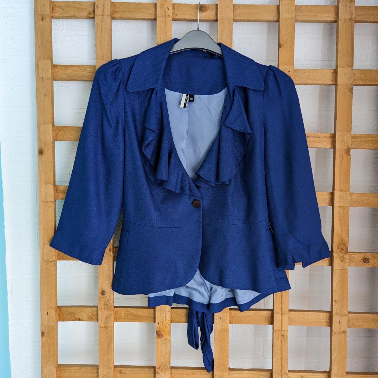 Women's Blue Jacket Depop