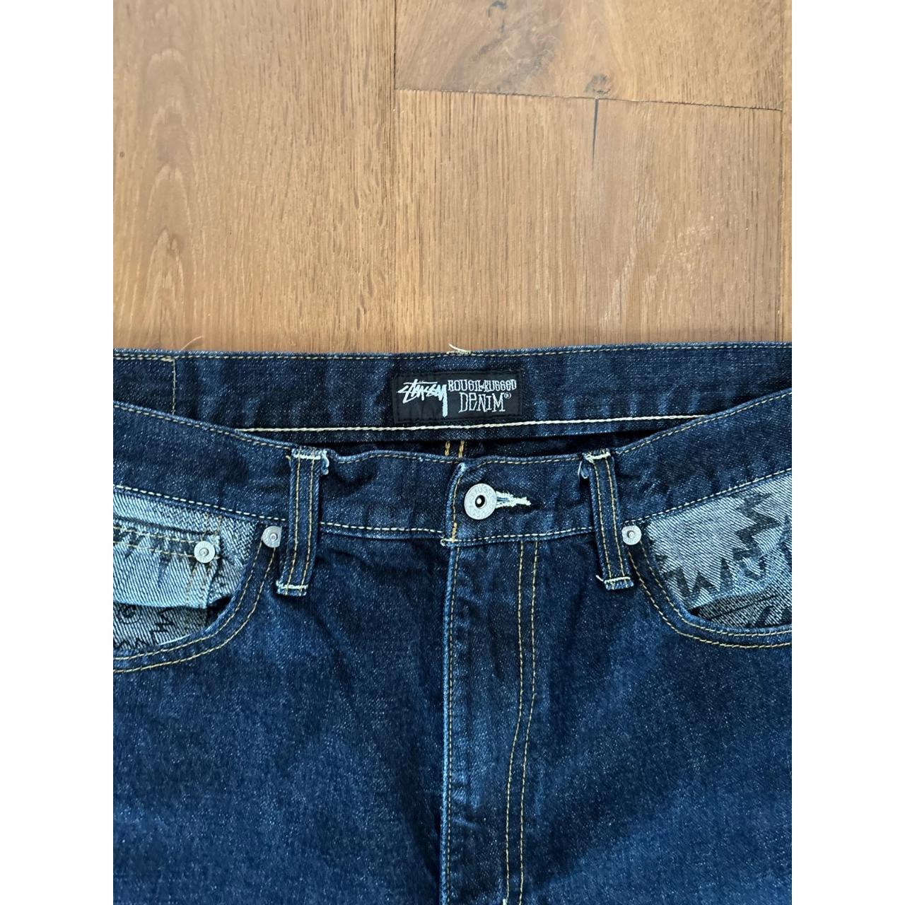 STUSSY ステューシー ROUGH&RUGGED DENIM マルチワッペン