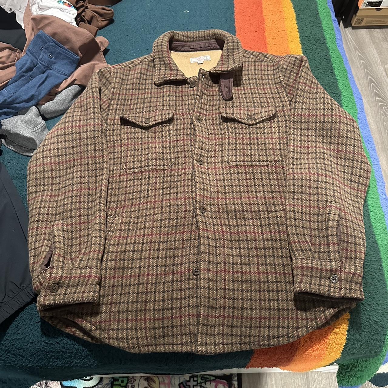 J. Crew Wallace and Barnes heavyweight flannel... Depop
