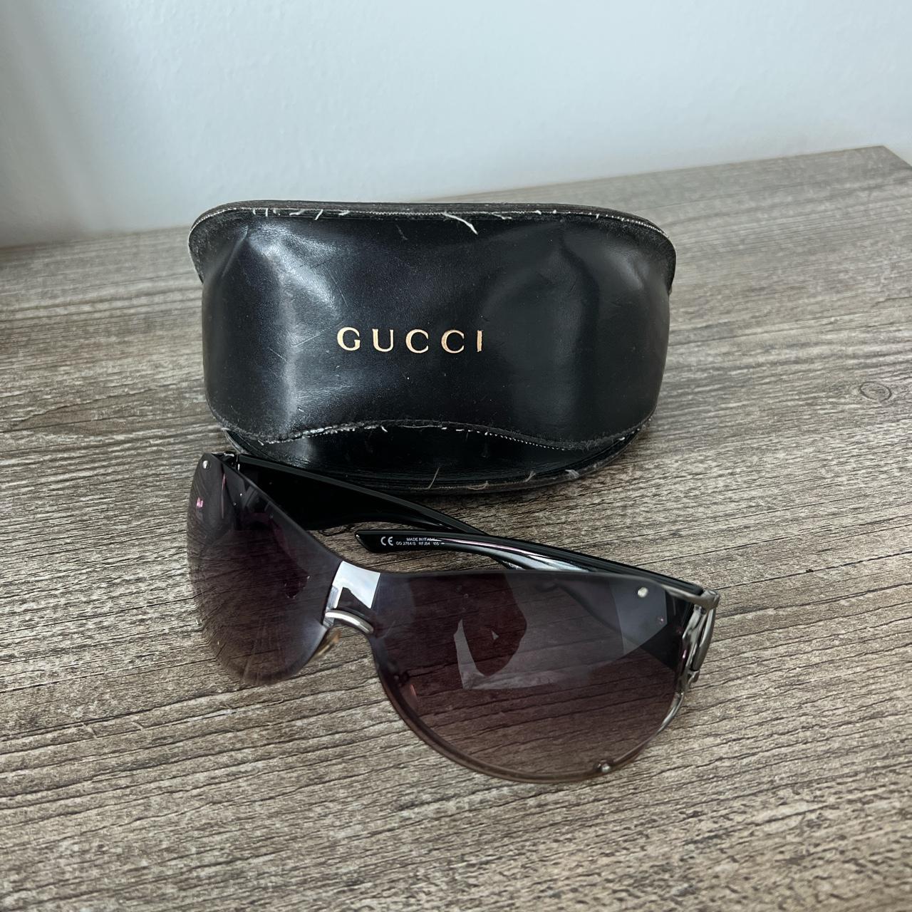 Vintage Gucci Y2K glasses. Glasses are barley worn,... Depop