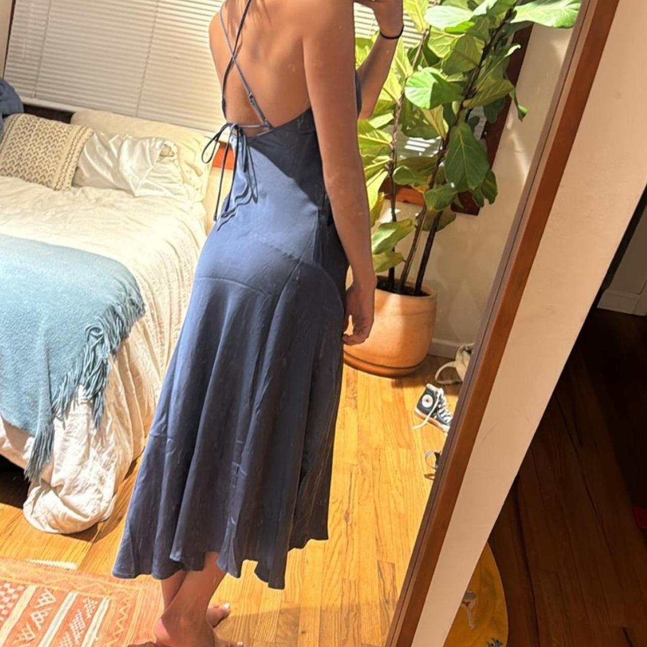 ASTR Gaia Dress in Denim