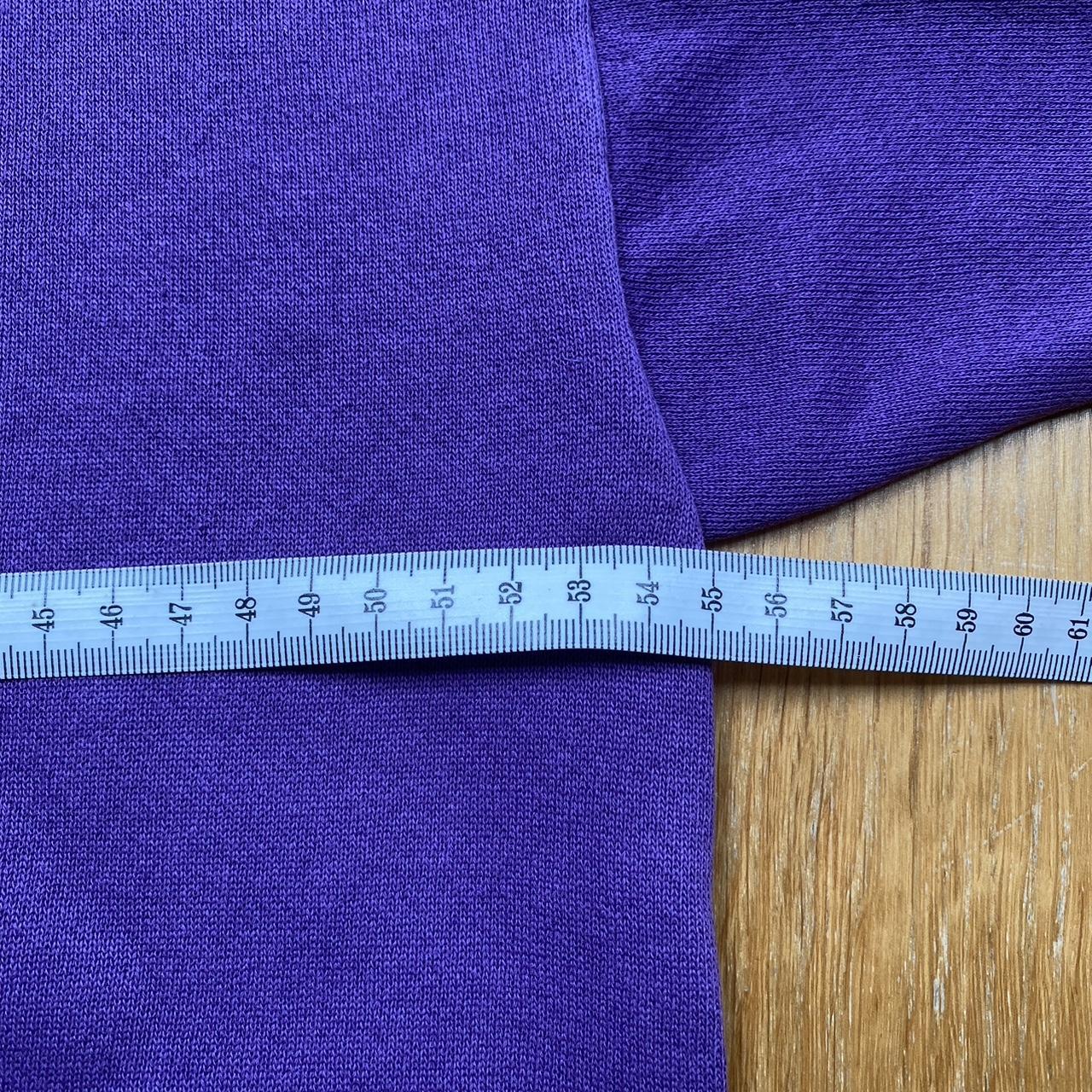 Vintage blank purple sweatshirt Tultex brand made in... - Depop