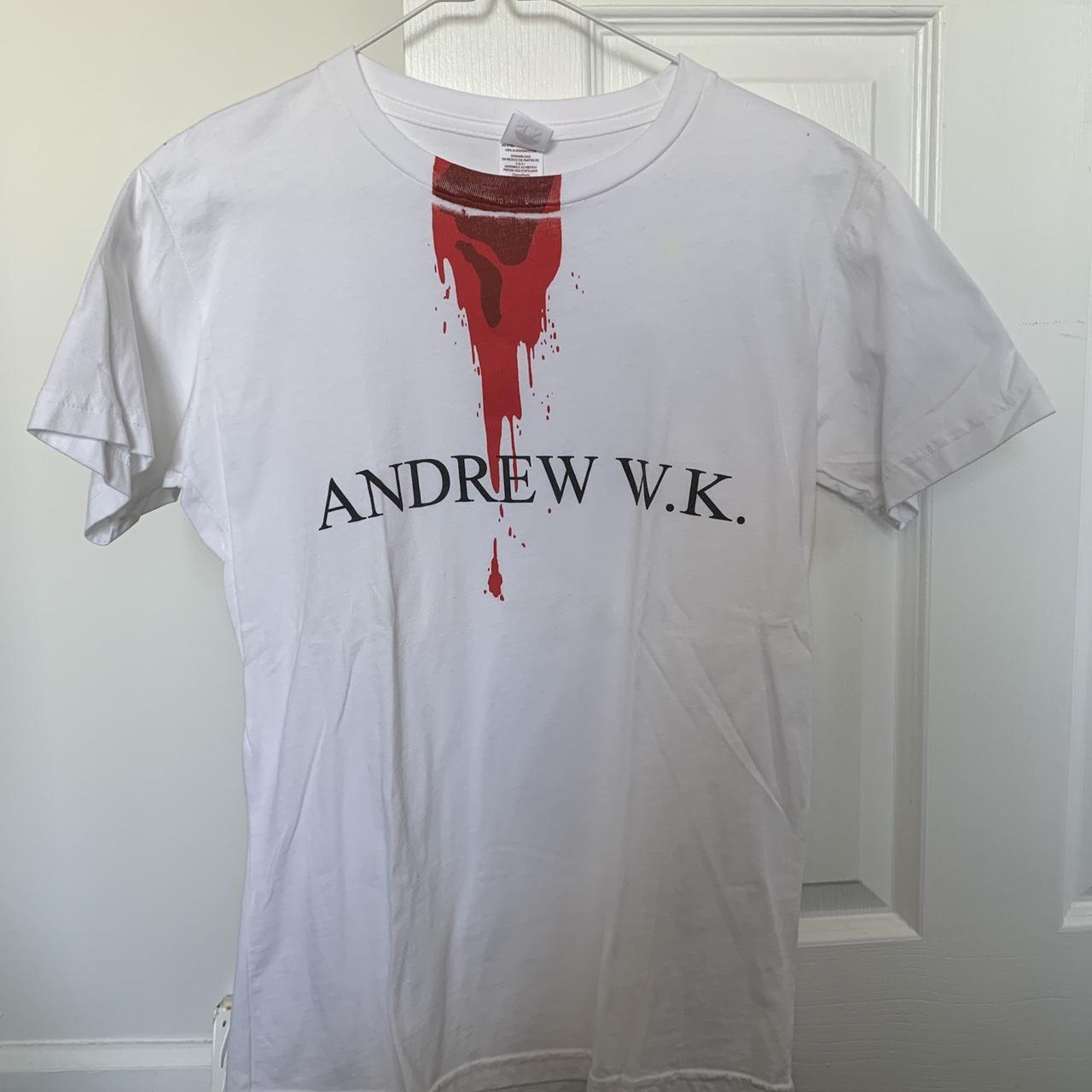 andrew wk t shirt