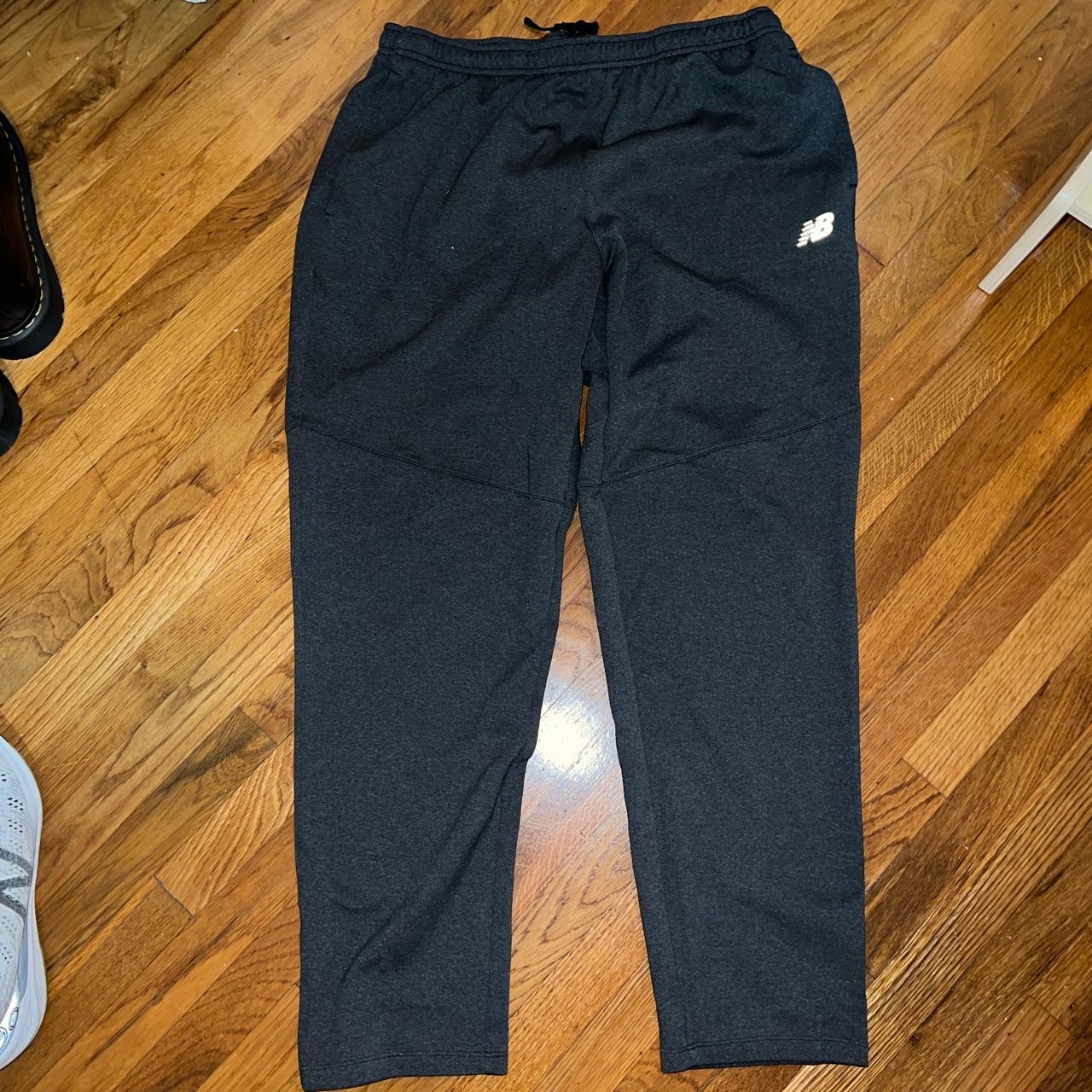 New Balance Men's Grey Joggerstracksuits Depop