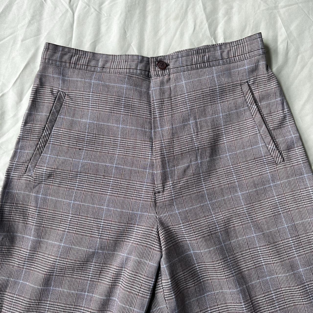 Kim Rogers Women’s Plaid Pants - Depop