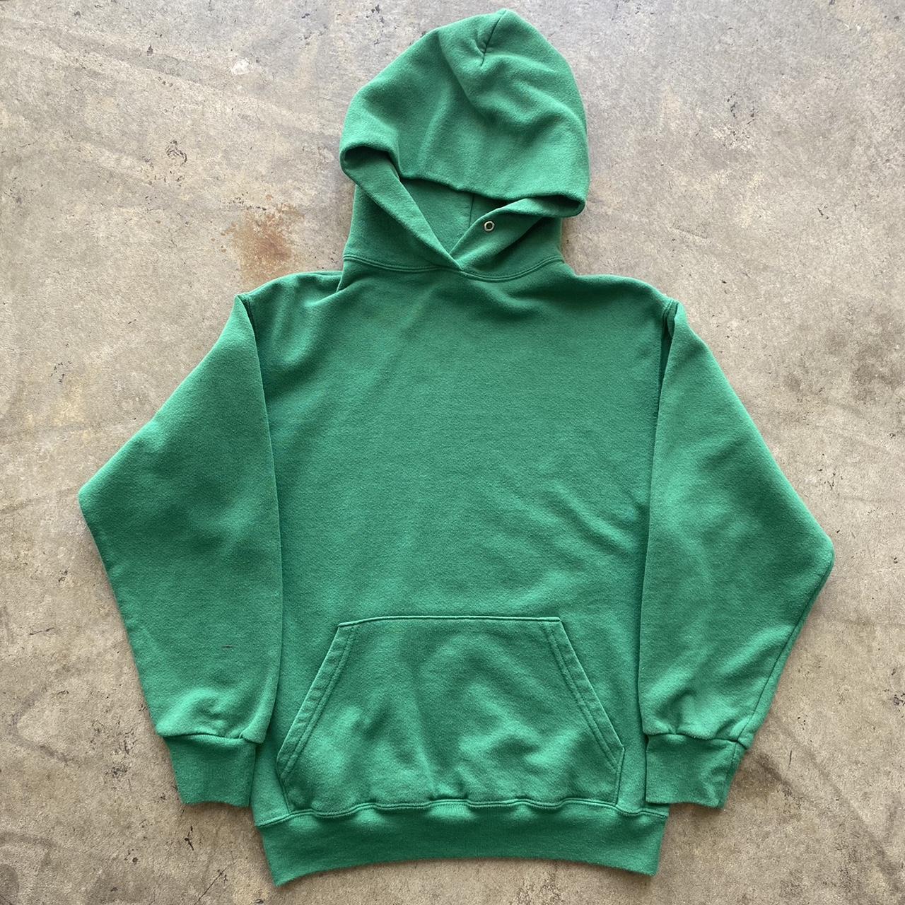 90’s Eagle USA Green essential hoodie. Size Small.... - Depop