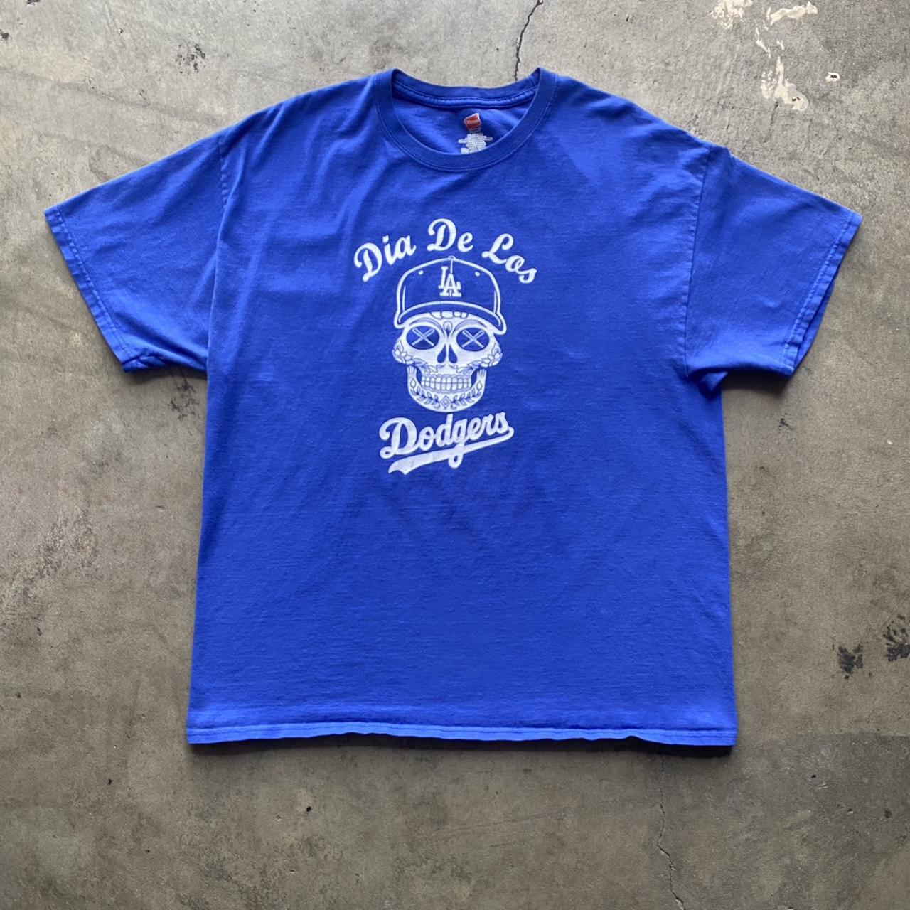 Hanes Men's T-Shirt - Blue - XL
