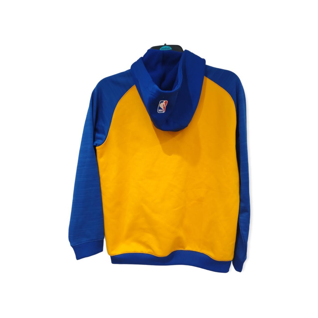 Adidas Blue and Yellow Hoodie | Depop