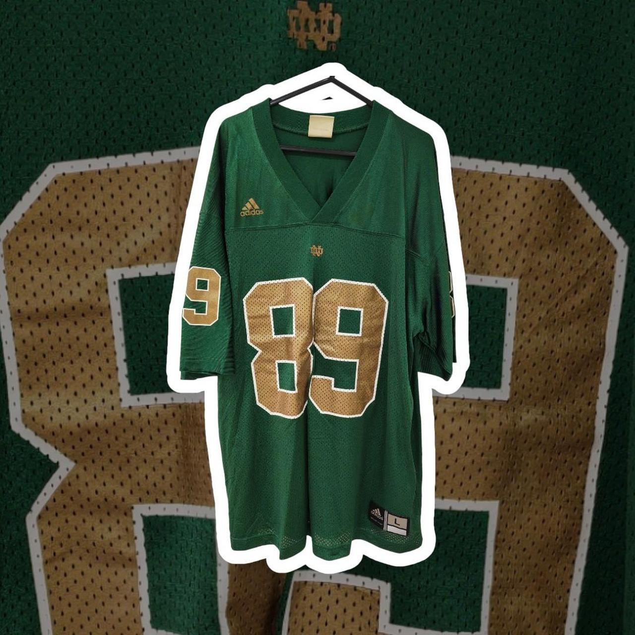 Vintage Adidas Joe Montana Notre Dame Jersey Size - Depop