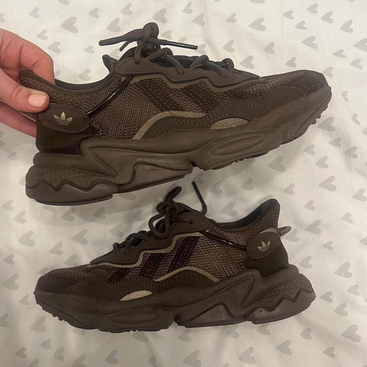 Adidas Ozweego Trainers in Chocolate Depop
