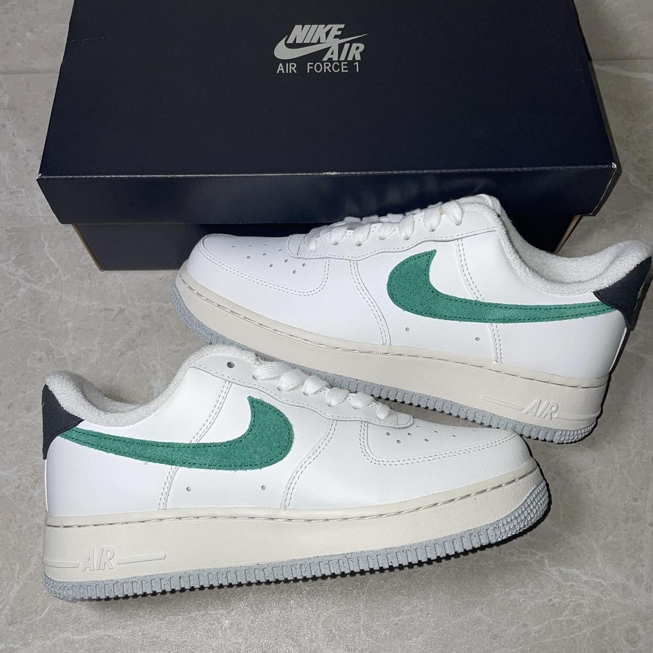 Air Force 1 Malachite 100% authentic Brand new... - Depop