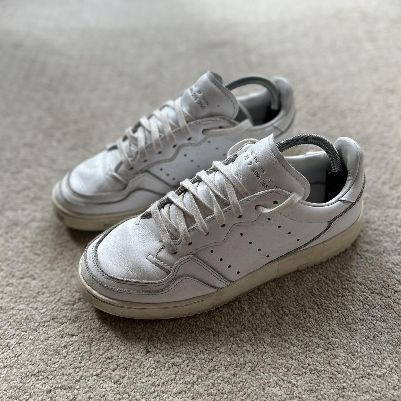 mens white adidas originals trainers