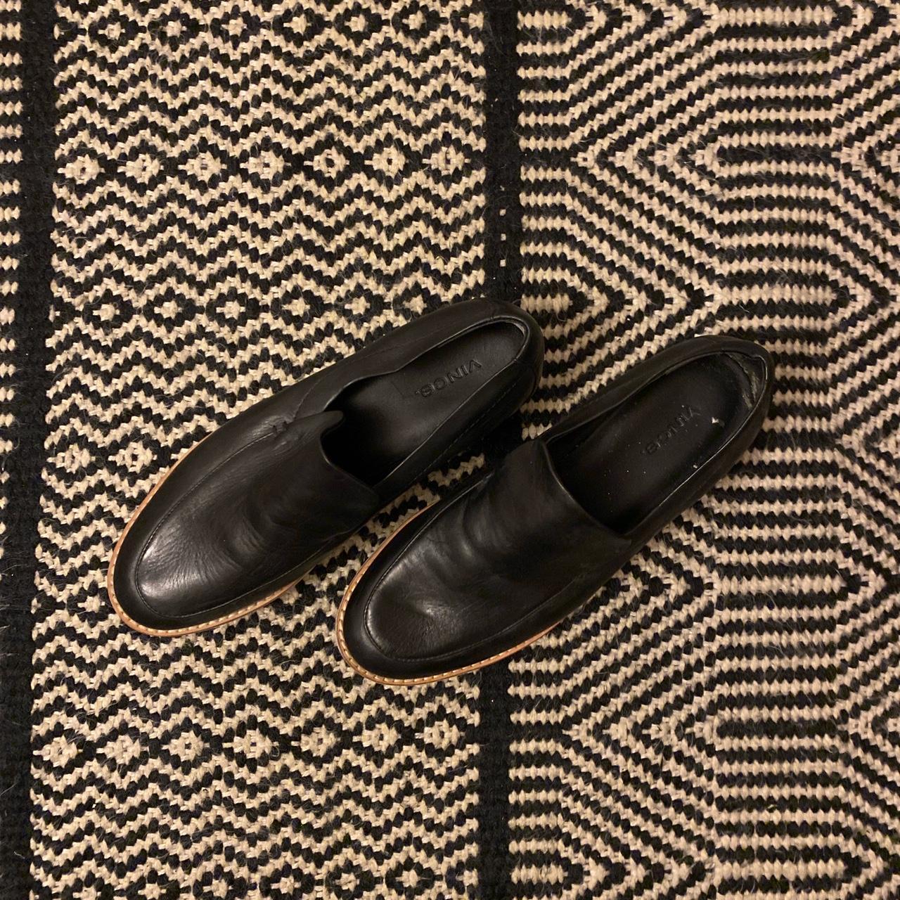 vince platform loafers