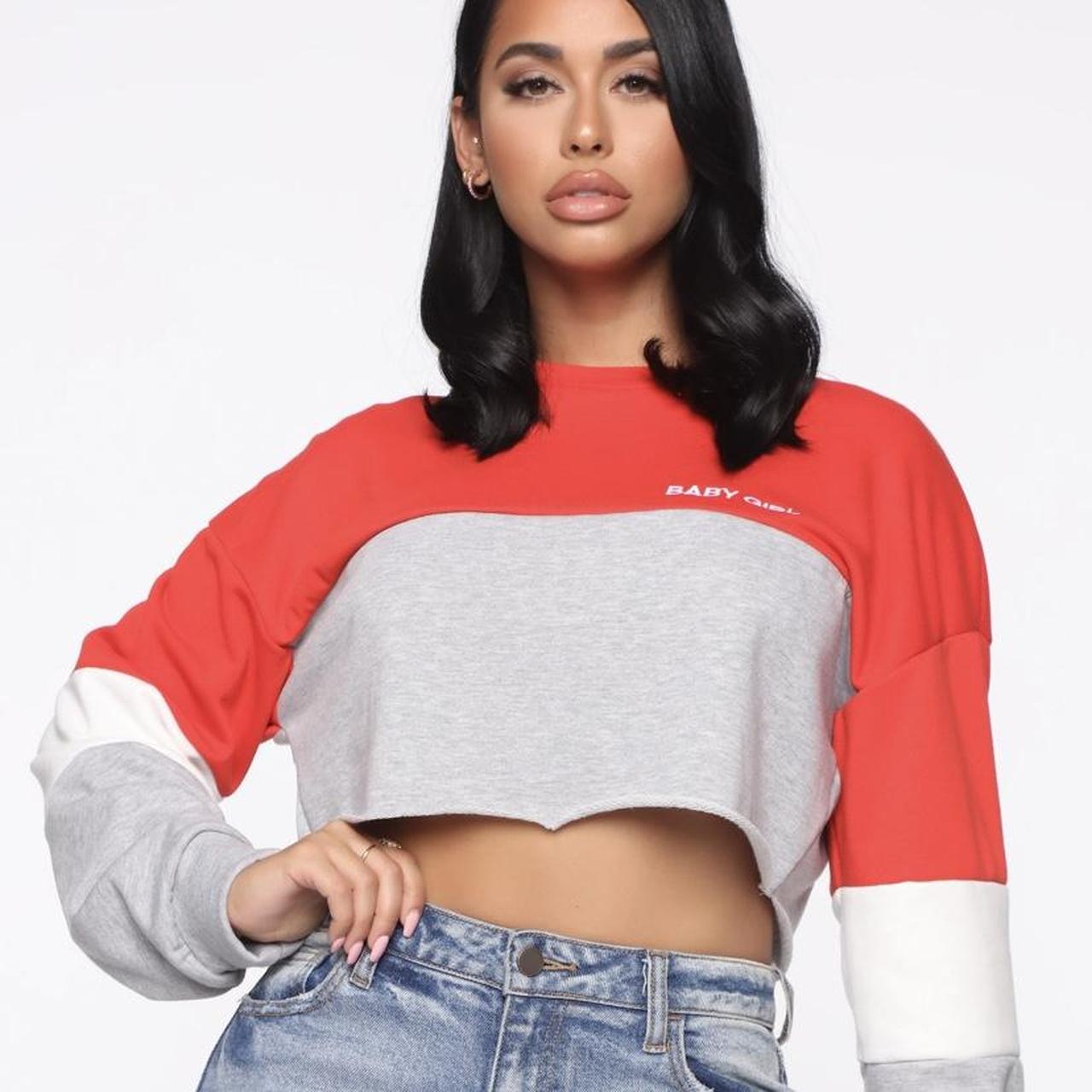 Cropped hoodie sale fashion nova