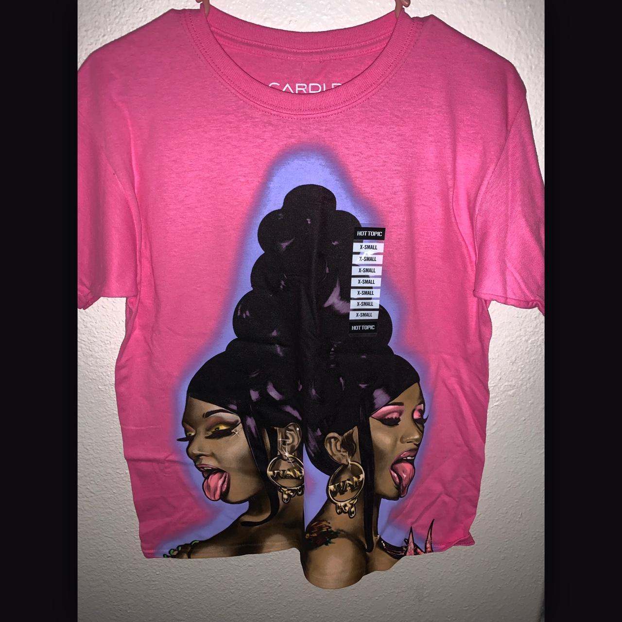 cardi b shirt hot topic